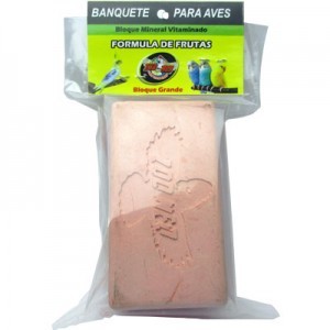 BLOCK AVES FRUTAS BOLSA G.