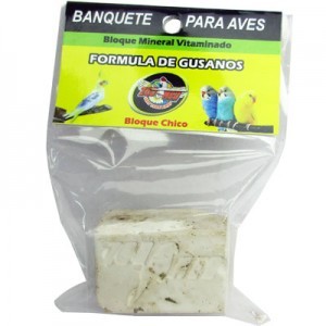 BLOCK AVES GUSANOS BOLSA CH.