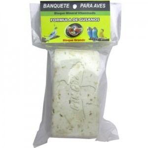 BLOCK AVES GUSANOS BOLSA G.