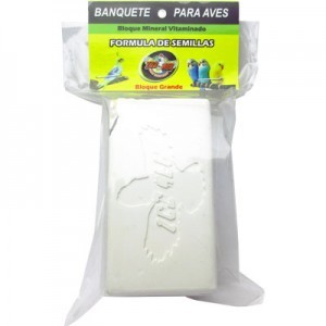 BLOCK AVES SEMILLAS BOLSA G.
