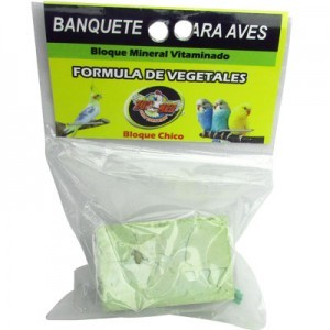 BLOCK AVES VEGETALES BOLSA CH.