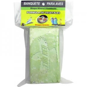 BLOCK AVES VEGETALES BOLSA G.
