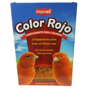 COMPLEMENTO COLOR ROJO 120 G