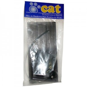 Filtro de Placa para Peceras de 2 Galones. 30 X 15 Centimetros