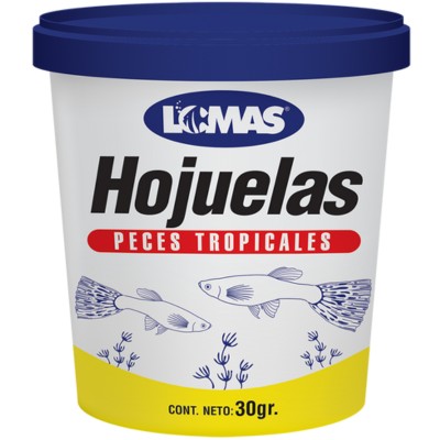 Alimento para peces en Hojuelas 30 Gramos
