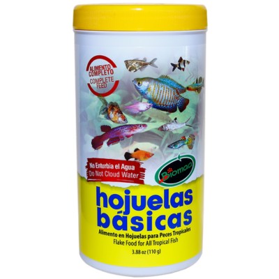 Alimento para Peces Hojuelas Basicas 110 Gramos