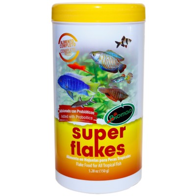 Alimento para Peces Tropicales Super Flakes 150 Gramos
