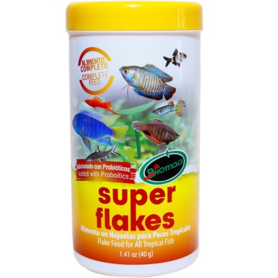 Alimento para Peces Tropicales Super Flakes 40 Gramos