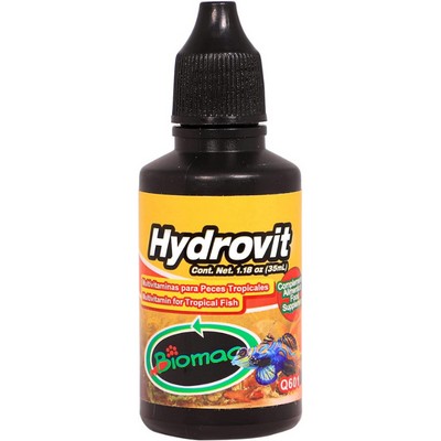 Acondicionador Hydrovit Multivitamínico para Peces 30 Mililitros