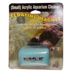 Iman Flotante para Limpiar Acuarios de Acrilico de hasta 5 Milimetros