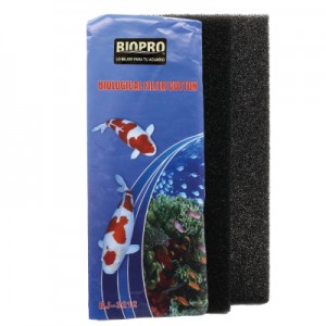 Esponja Filtrante biologica Biogarden Negra de 32cm X 13cm X 4cm