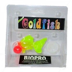 Adorno y decoración para acuario Pez Ojo de Burbuja Fluorescente Chico BP2134