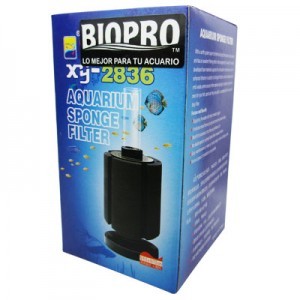 Filtro de Esponja para Pecera 10 Galones.