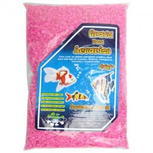 GRAVA 2.2 KG.ROSA FLUOR.