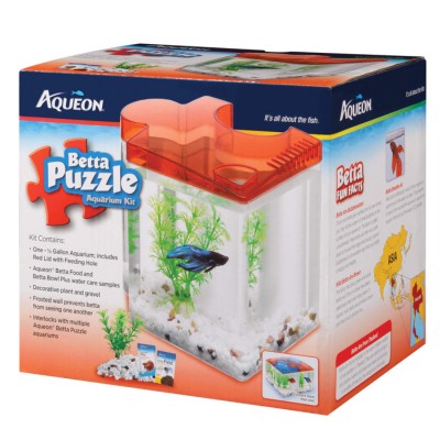 Acuario Rompecabezas Rojo 5 Galones