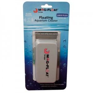 Iman con Rasqueta y Navaja para Limpieza de los Vidrios de los Acuarios