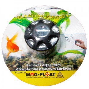 Iman Flotante para Acuarios Cilindricos de Acrilico o Vidrio 10 Milimetros