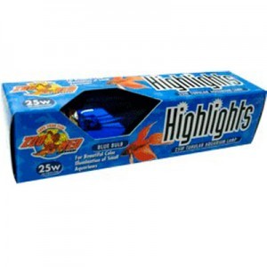 FOCO ROSCA 25W.AZUL P/PECES