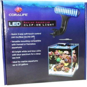 Lampara Led Mini para Acuario Marino 10 Watts 20 Galones