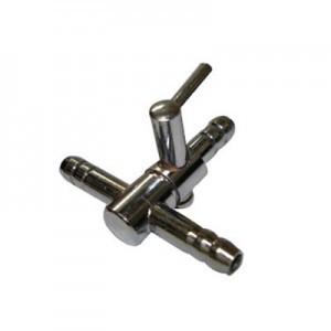 VALVULA CROM. 2SAL. C/REG.