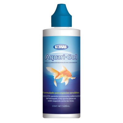 Acondicionador para Acuarios Acuarisol 120 Mililitros