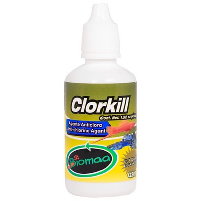 Acondicionador para Acuarios Anti Cloro Clorkill 45 mililitos