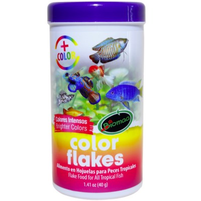 Alimento para Peces Color Flake 40 Gramos