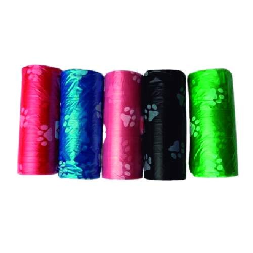 Bolsa para Escremento de Perros y Gatos 22 X 30 Centimetros 5 Piezas