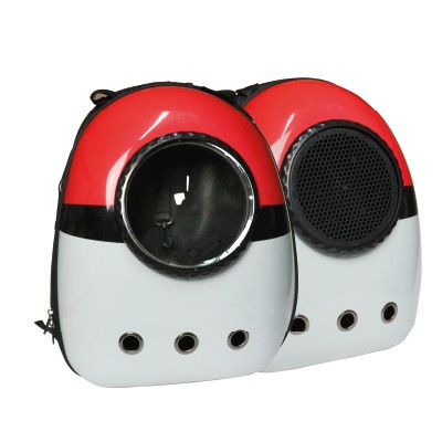 Mochila Transportadora Panoramica Para Gatos 33X26X42 CM.