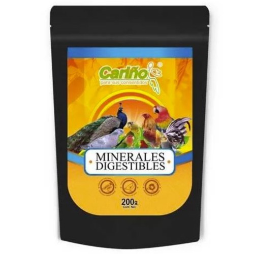 Minerales Digestibles para Aves 200 Gramos