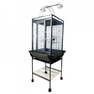 Jaula Grande para Pericos, Loros, Guacamayas, con Terraza